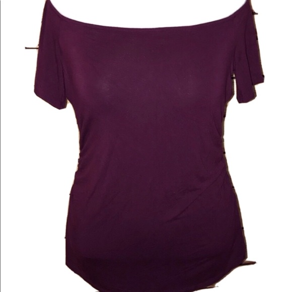 White House Black Market Tops - WHBM Knit Top Womens Off Shoulders